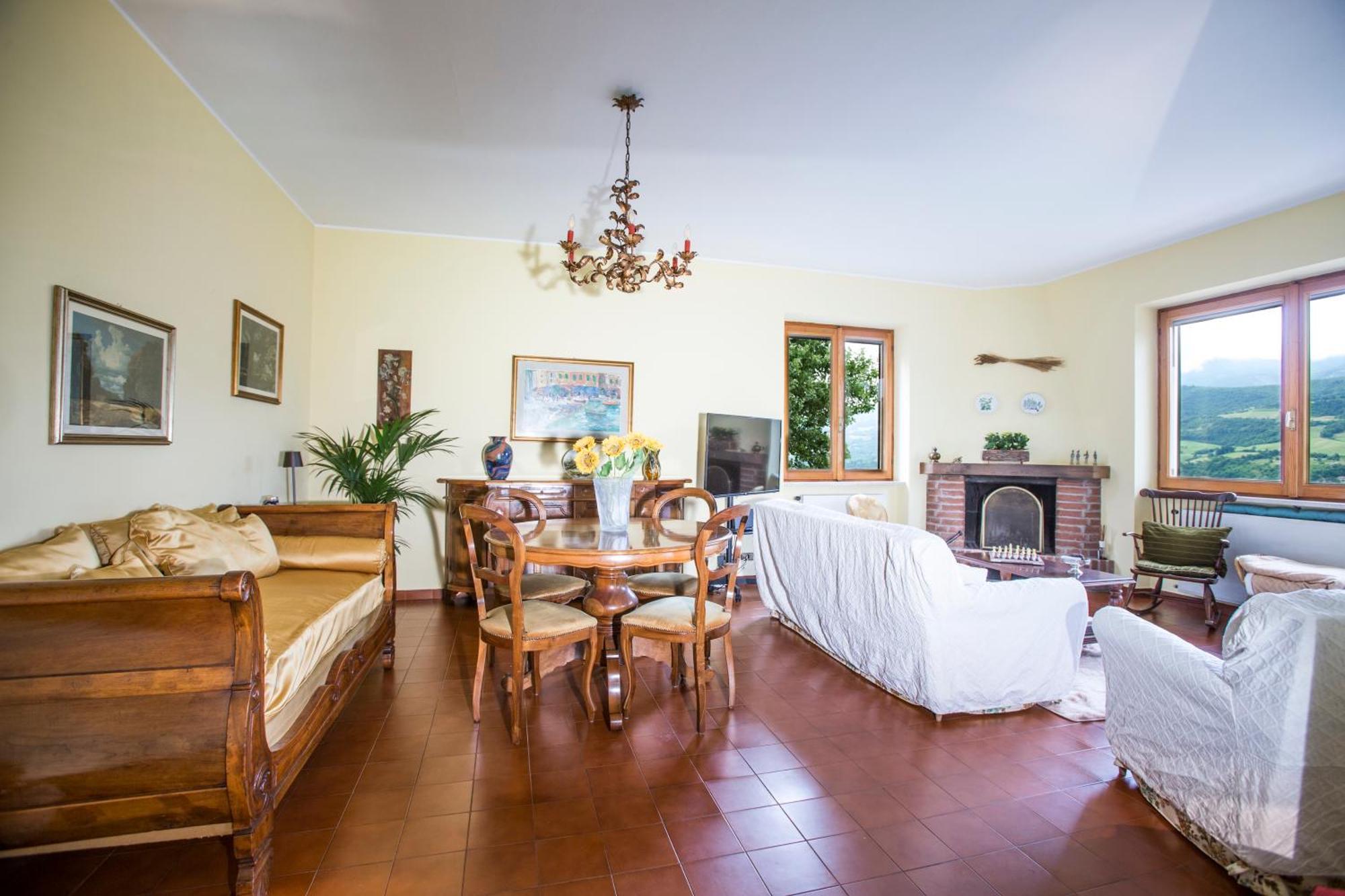 Вілла Casa Del Bosco - Vista Mozzafiato & Parco 4 Ettari Боббіо Екстер'єр фото